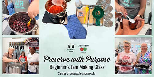 Beginner's Jam Making Class Public Workshop