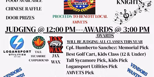 4th Annual Tall Sycamore Campground Car Show 