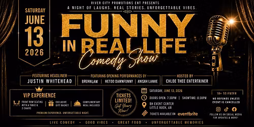 FUNNY IN REAL LIFE Comedy Show