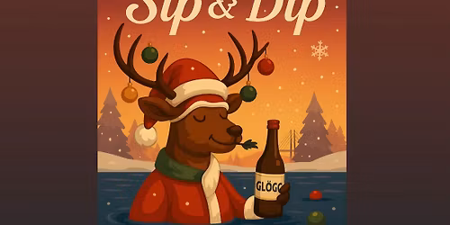 Sip & dip! Mix, badkl\u00e4der p\u00e5, Aw p\u00e5 Sibbarps Kallbadhus!