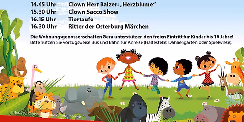 WIR!-Kinderfest der Wohnungsgenossenschaften Gera
