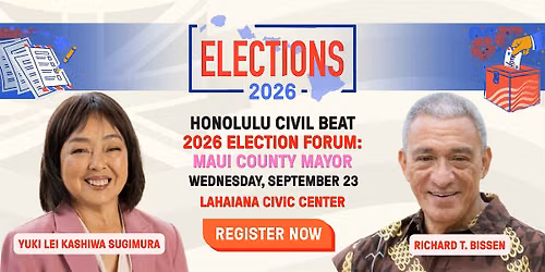 2026 General Election Forum: Maui County Mayor