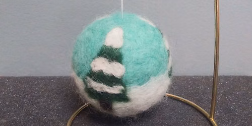 Needle Felted Ornaments