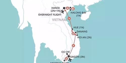 Join our Small Group Tour from Saigon to Hanoi \u2013 12 days of culture, cuisine, and connection.