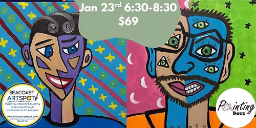 Paint Your Partner \u2013 Picasso Style! $69 per pair