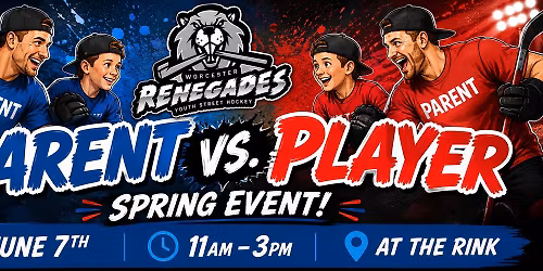 Worcester Renegades Parent vs. Player Games!