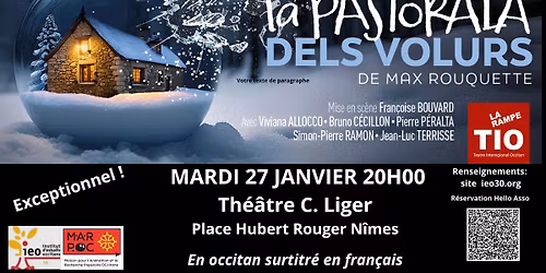 Th\u00e9\u00e2tre : La Pastorala dels volurs