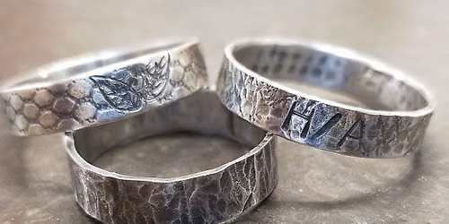 Natural Textured Rings - Spring Taster - Wellington!