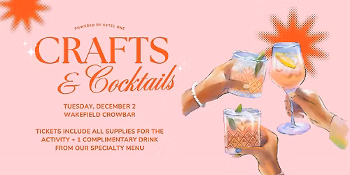 Crafts & Cocktails: Holiday Edition