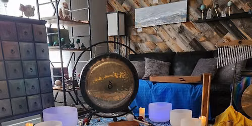 Summer Solstice Sound Journey Ceremony with crystal grid