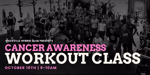 Cancer Awareness Workout Class