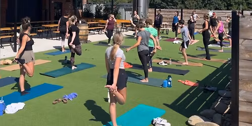 Beer's and Balance Yoga in the Biergarten