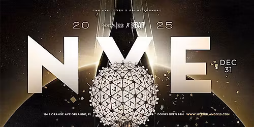 NYE 2025 \u2b50\ufe0f: Orlando's #1 New Year's Eve Celebration \u2728