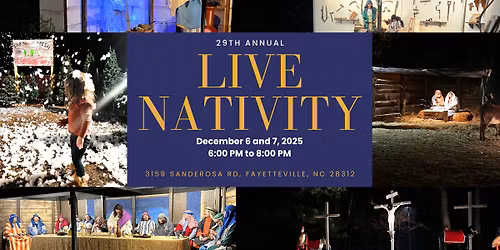 29th Annual LIVE NATIVITY at Temple Baptist Church