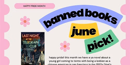 Banned Books Baddies - June Book Club