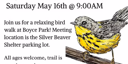 Wild Birds Unlimited Nature and Bird Walk @ Boyce Park