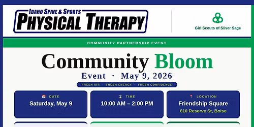 Community Bloom Event \u2014 Free Family Wellness Day with Girl Scouts of Silver Sage
