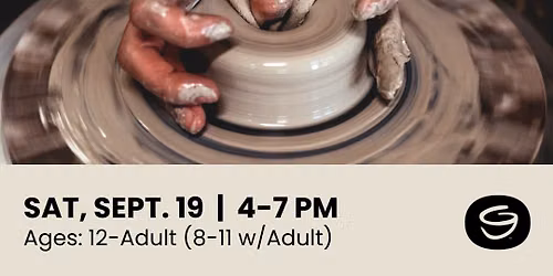 Marbling with Clay: An Intro to Pottery Wheel Class | Sat Sep 19th 4-7pm