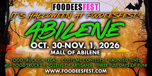 FOODEESFEST ABILENE, TEXAS (40+ food trucks and craft vendors!)