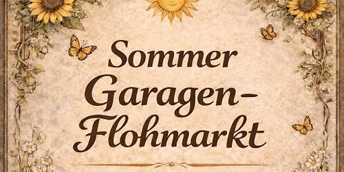 Sommer Garagenflohmarkt 