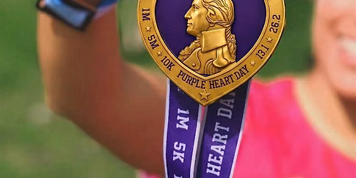 Purple Heart Day Virtual Race 2026 | 1M 5K 10K 13.1 26.2