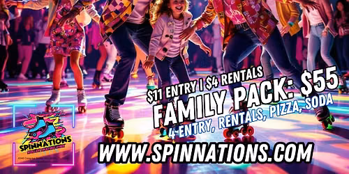 Decades Sk8 | 8-11pm | 70s-00s Music