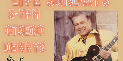 Live music by Scott Fraser Sundays 5-7pm