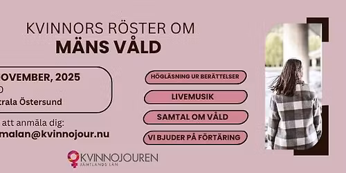 25 november - Kvinnors r\u00f6ster om m\u00e4ns v\u00e5ld