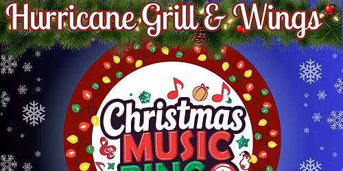 Christmas Music Bingo @ Hurricane Grill & Wings Apopka
