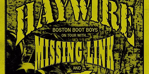 HAYWIRE, MISSING LINK, NASTY, CROSS OF DISBELIEF @ GRANTSKI RECORDS