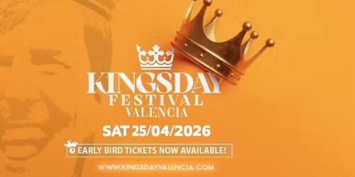 KINGSDAY FESTIVAL VALENCIA - SATURDAY 25-04-2026 - SPOOK DISCO 