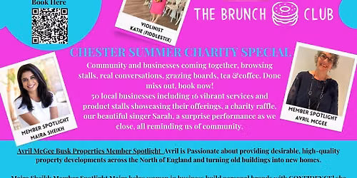  The Cheshire Club - Chester Brunch Club 7th July 2026: A Community Built on Connection.