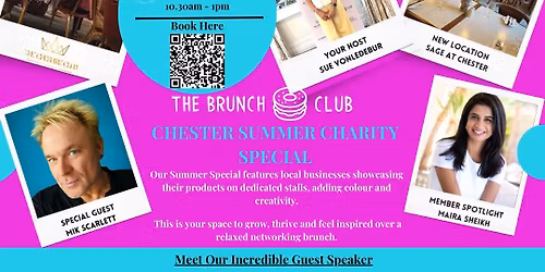  The Cheshire Club - Chester Brunch Club 7th July 2026: A Community Built on Connection.
