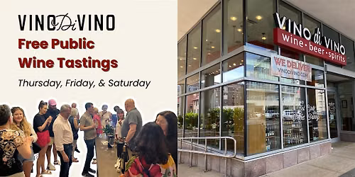 Free Wine Tasting - Vinodivino Beacon Hill