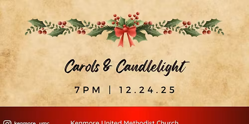 Carols & Candlelight Christmas Eve Service