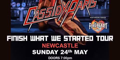 Cassidy Paris plus Fireheart at Trillians, Newcastle