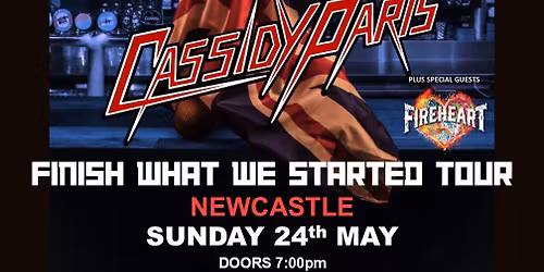 Cassidy Paris plus Fireheart at Trillians, Newcastle