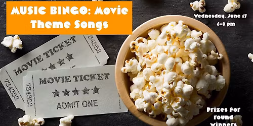 Music Bingo: Movie Theme Song Edition