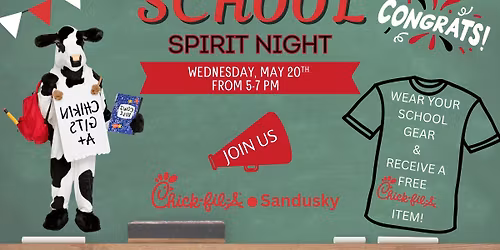 \ud83c\udf4e\ud83c\udf93School Spirit Night! \ud83c\udf93\ud83c\udf4e