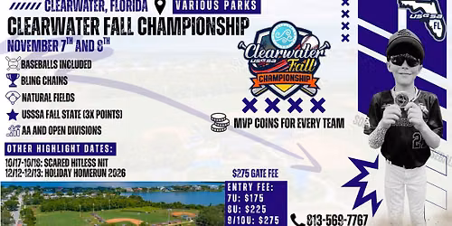 Clearwater Fall Championship (Clearwater\/Tampa Area, FL)