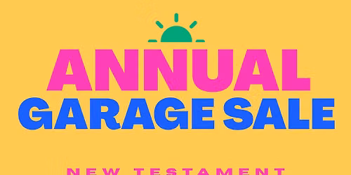 Annual Church Garage Sale