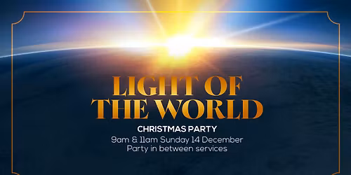 Light of the World! Community Christmas Party