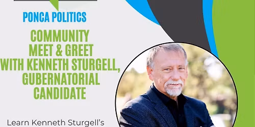 Meet and Greet Forum for Gubernatorial Candidate, Kenneth Sturgell!