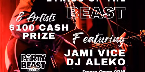 Lyrics of the Beast \u2013 Artist Showcase & Competition