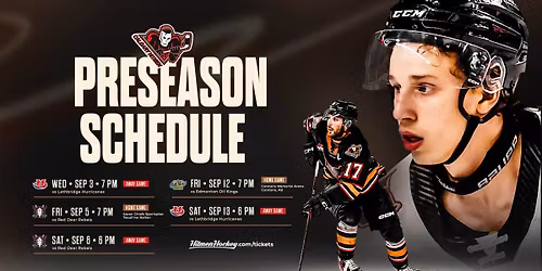Red Deer Rebels vs. Calgary Hitmen