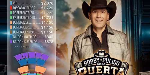 Bobby Pulido Puebla Tickets