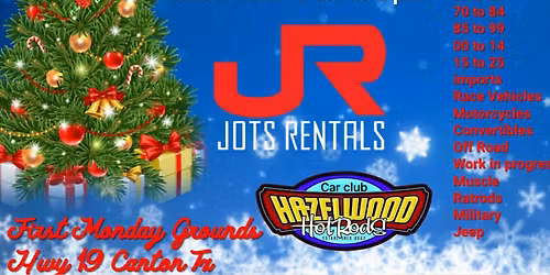 Angel Tree Fundraiser Car Show at Lewis Auto Swap Meet 