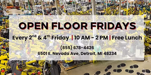 Open Floor Friday \u2014 The 250K Sq Ft Equipment Showcase