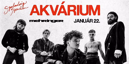 SOLD OUT! 01.22. Mehringer - Akv\u00e1rium | DAY 1 - SZABADS\u00c1G