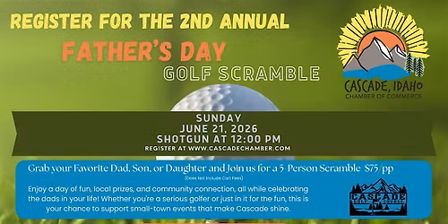 Father's Day Golf Scramble